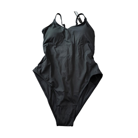 Ta3 Other - NWT TA3 Lacey Black One Piece Swimsuit Contour Size Large Short Beach Sexy